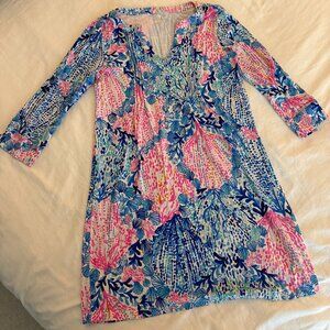 Lilly Pulitzer Beverlynn Dress UPF 50 Sway With Me Size Medium